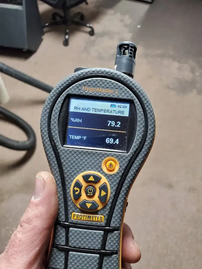 Moisture meter humidity assessment for Fire & Smoke Damage Restoration in Bryant
